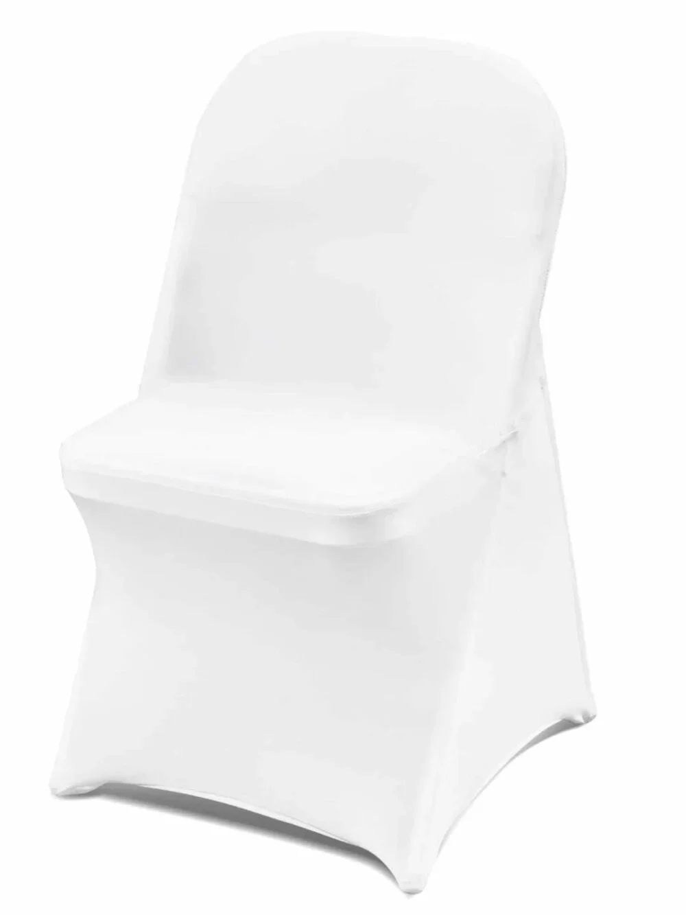 VEVOR 10 PCS White Folding Chair Covers N766-2